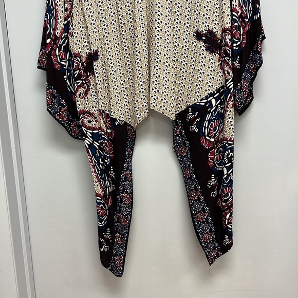 Flying Tomato Open Front Kimono Cardigan M/L - Picture 5 of 8